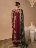 Afsana-e-Zari luxury embellished formal suit SalmaQadir