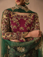 Afsana-e-Zari luxury embellished formal suit SalmaQadir