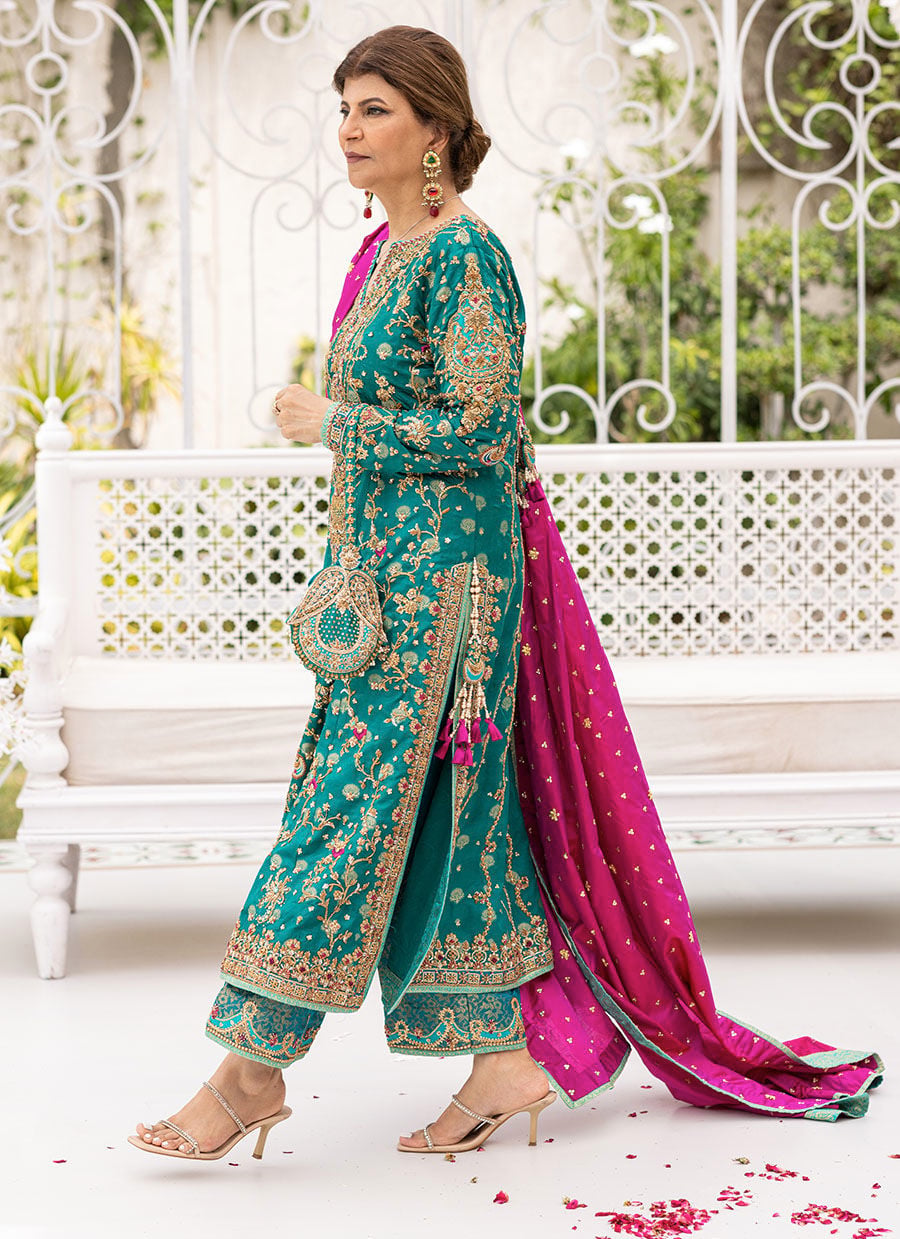 Avisa Emerald luxury green suit | Salmaqadir