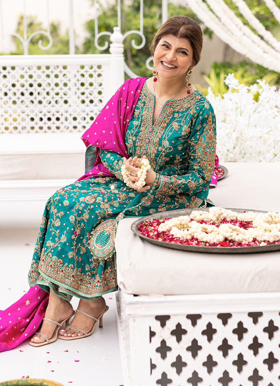 Avisa Emerald luxury green suit | Salmaqadir