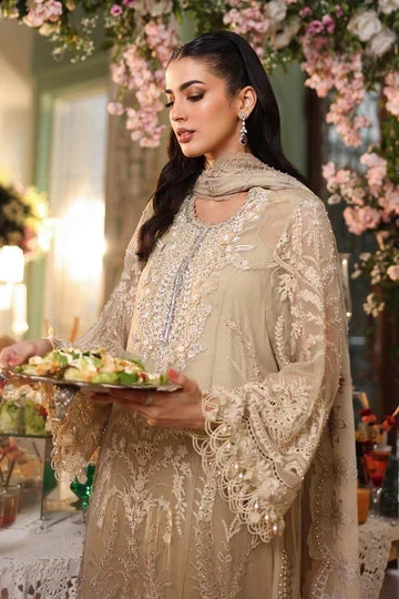 MARIA B Embroidered Chiffon