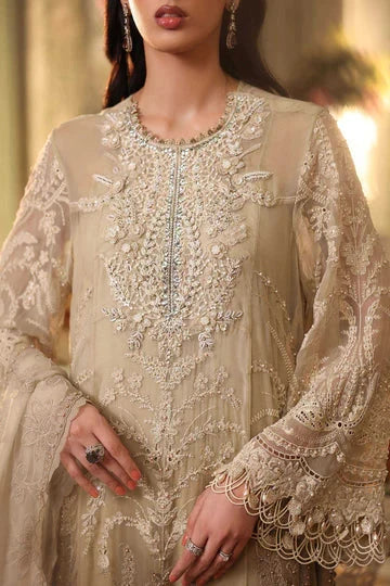 MARIA B Embroidered Chiffon