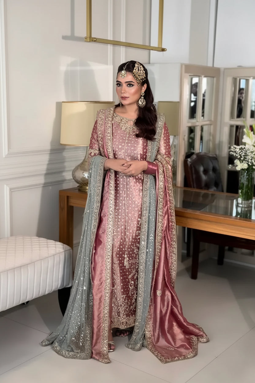 Iqra Haris Shakeel embroidered suit | SalmaQadir