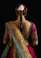 Laal deep pink lehenga – Salmaqadir