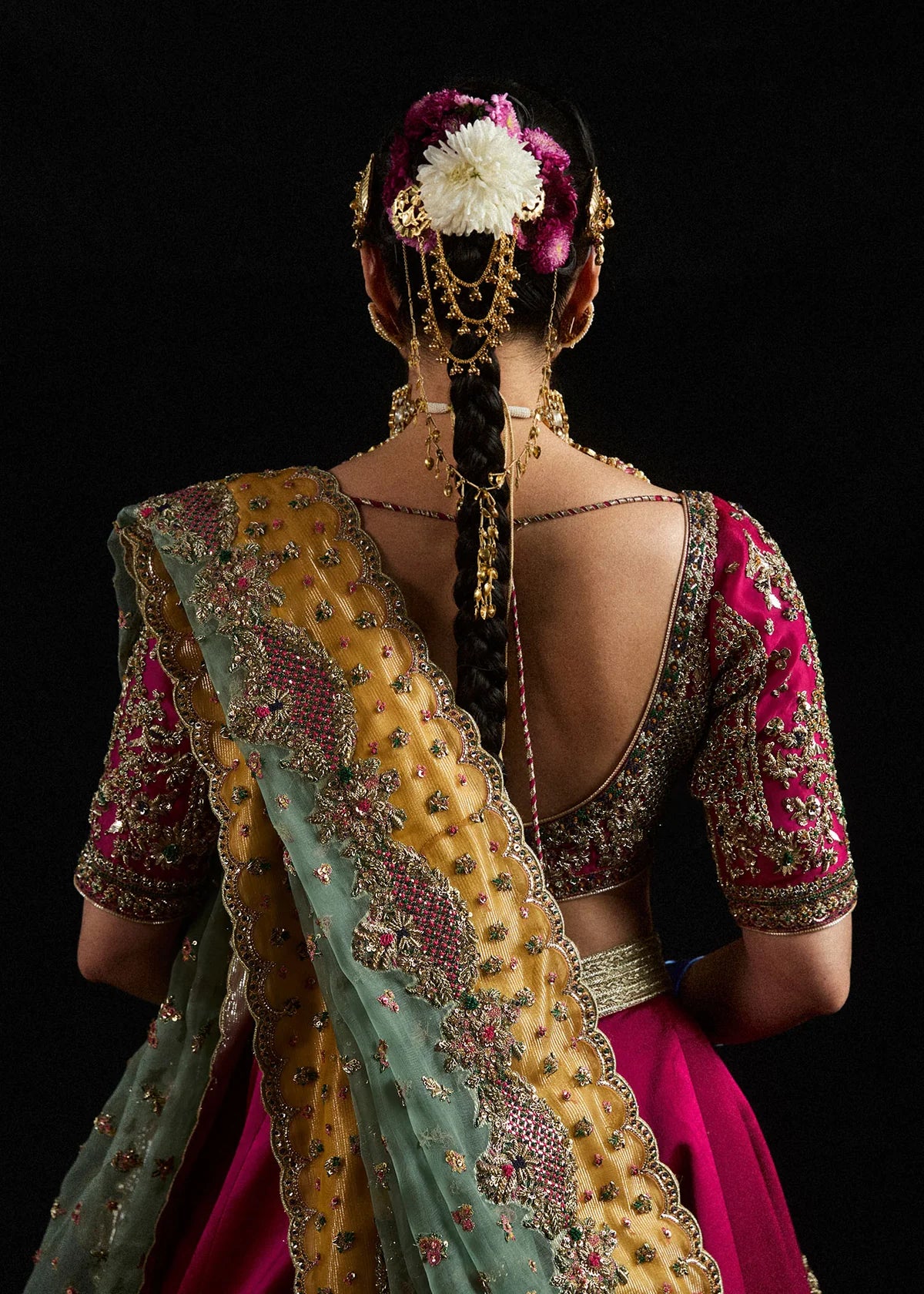 Laal deep pink lehenga – Salmaqadir