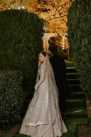 Luxury Pakistani bridal lehenga choli | SalmaQadir