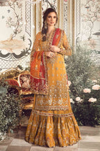MUSTURD D.07 luxury embroidered gharara suit | SalmaQadir
