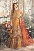 MUSTURD D.07 luxury embroidered gharara suit | SalmaQadir