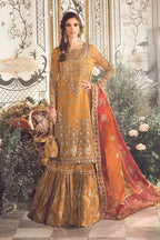 MUSTURD D.07 luxury embroidered gharara suit | SalmaQadir