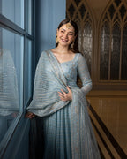 Neorah Miyah embellished net suit | Salmaqadir