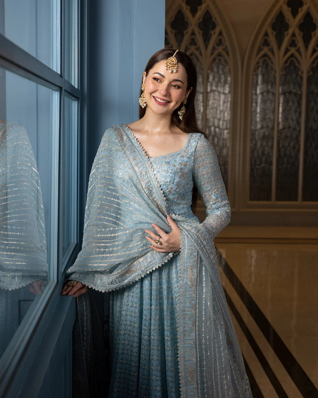 Neorah Miyah embellished net suit | Salmaqadir