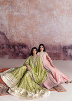 SRA-RYDA luxury Organza formal suit | SalmaQadir