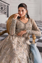 Serene embroidered net formal suit | Salmaqadir