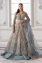 Serene embroidered net formal suit | Salmaqadir