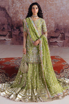 Shadan luxury organza suit by Salmaqadir