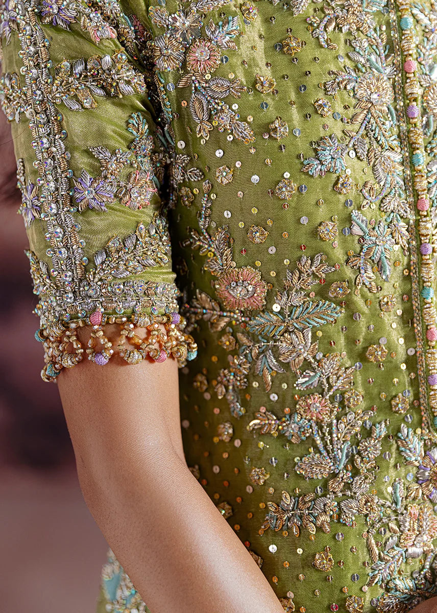 Shadan luxury organza suit by Salmaqadir