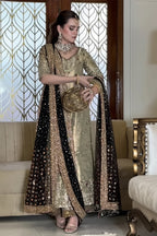 Skin Gold luxury Mesuri suit | SalmaQadir