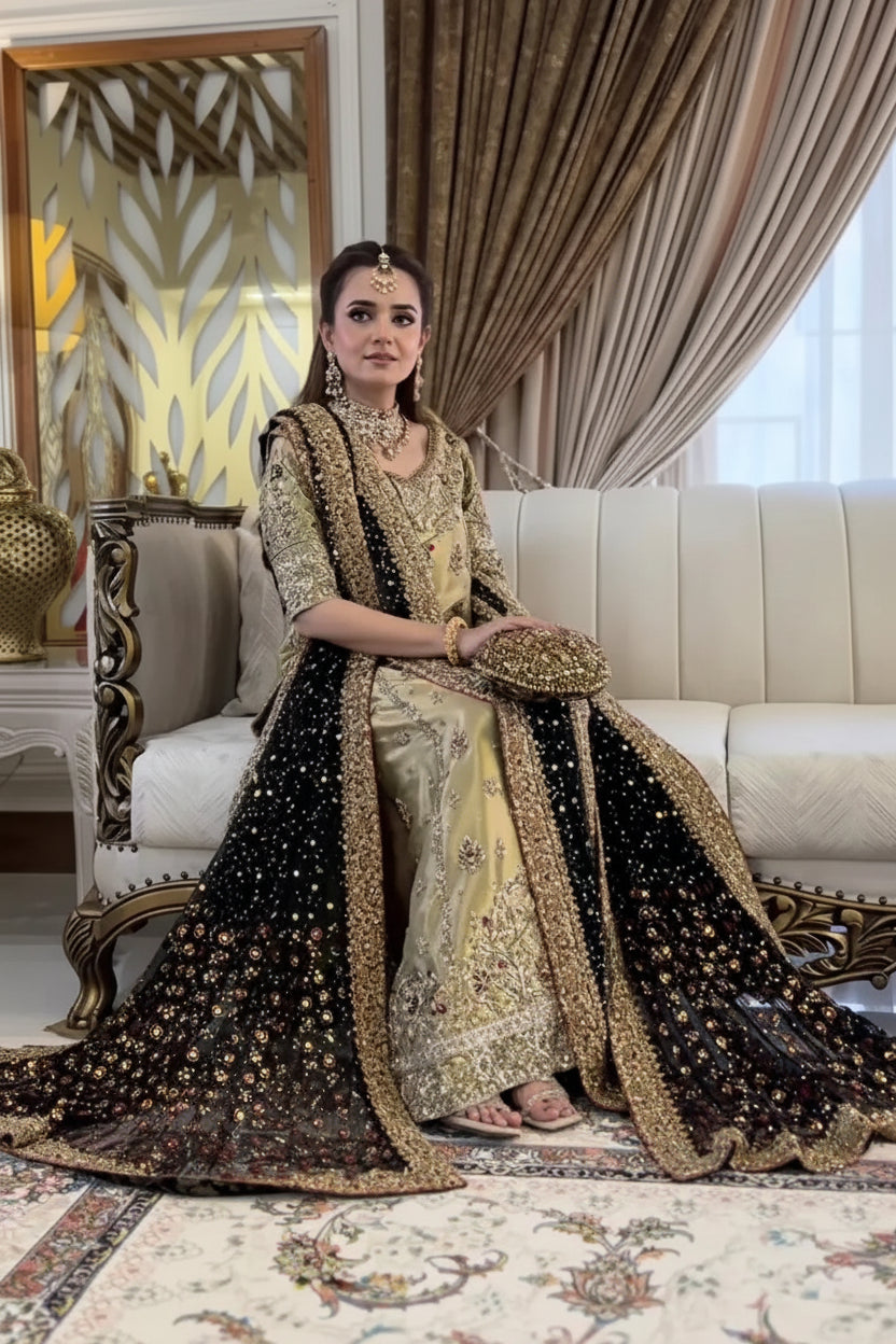 Skin Gold luxury Mesuri suit | SalmaQadir