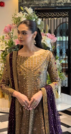 Zari Mesuri luxury Pakistani formal dress for women | Salmaqadir