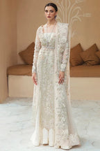 Anya – White Organza Bridal Ensemble