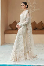 Anya – White Organza Bridal Ensemble