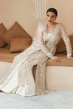 Anya – White Organza Bridal Ensemble