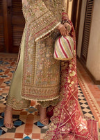 D2 Luxury Embellished Organza Suit for Women