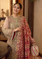 D2 Luxury Embellished Organza Suit for Women