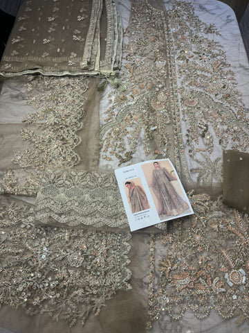 Dahlia – Luxury Embroidered Net Gown