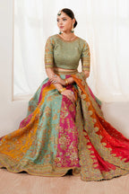 embroidered silk by salmaqadir 