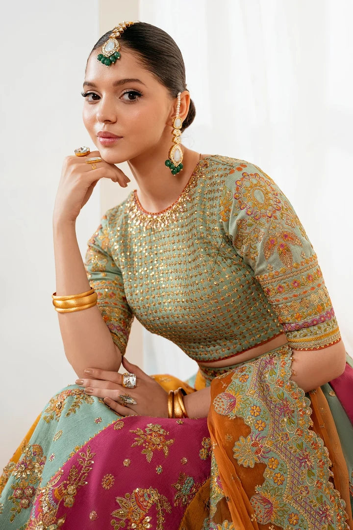 embroidered silk by salmaqadir 