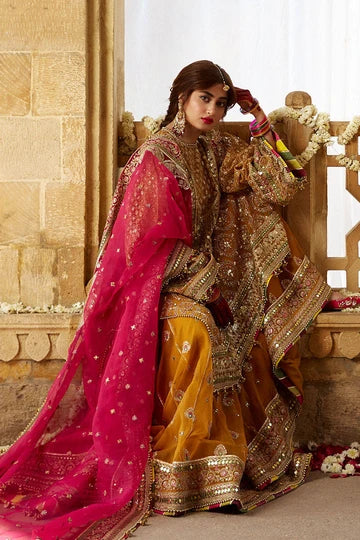 KESARI – Luxury Embroidered Organza Lehenga Suit for Women