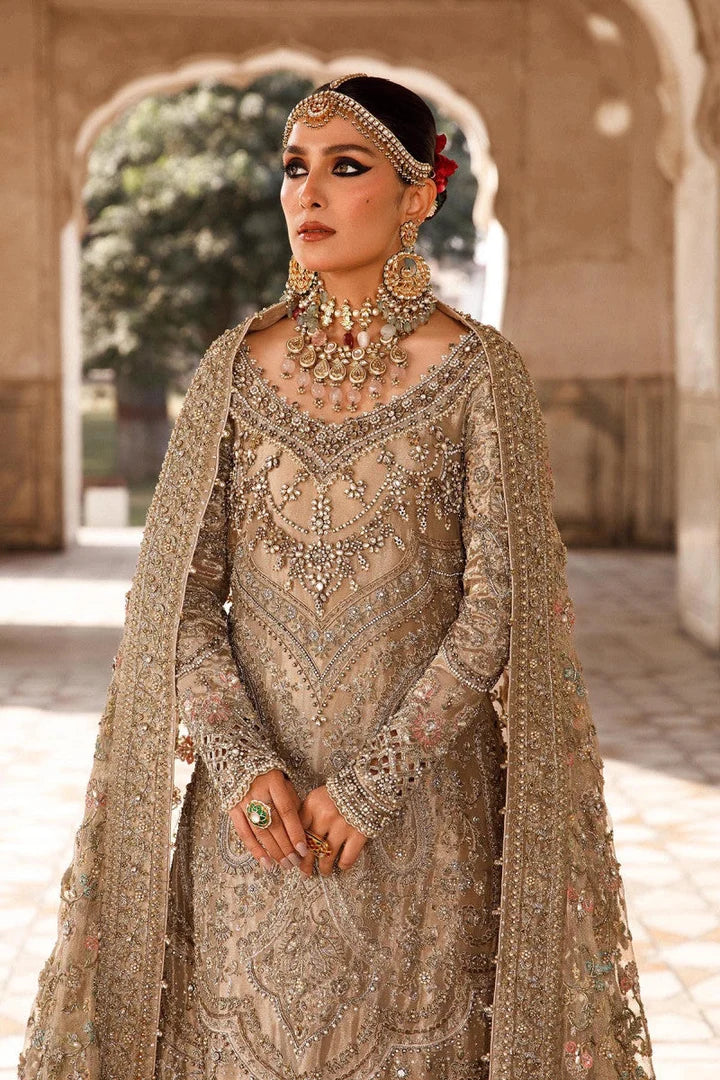 Liliana – Luxury Golden Sharara Set