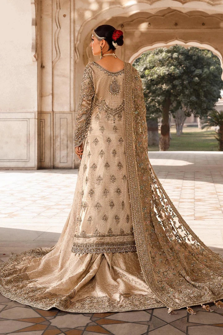 Liliana – Luxury Golden Sharara Set