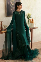 NEVA Bottle Green Sharara Suit for Women