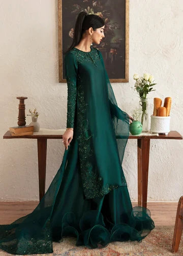 NEVA Bottle Green Sharara Suit for Women