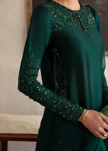 NEVA Bottle Green Sharara Suit for Women