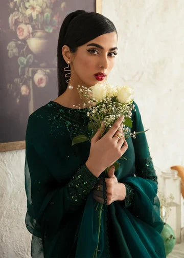 NEVA Bottle Green Sharara Suit for Women