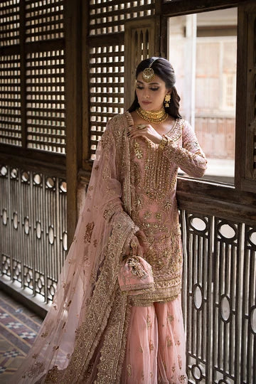 Sahiba – Tea Pink Luxury Formal Ensemble