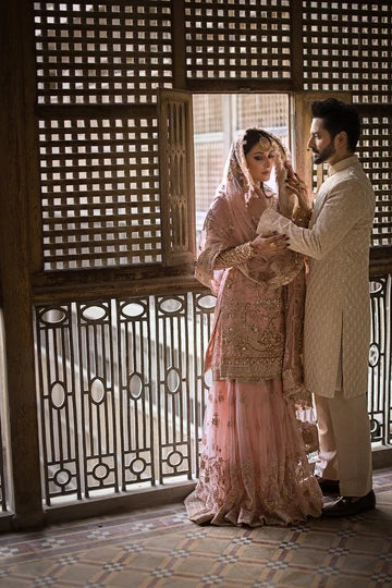 Sahiba – Tea Pink Luxury Formal Ensemble
